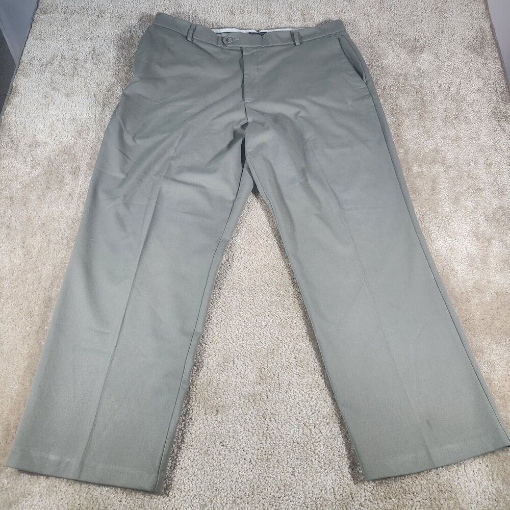 Dockers Premium Dress Pants Individual Fit Flat Khaki Men Size 38x30
